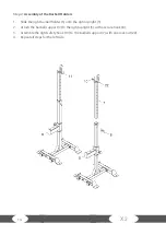 Preview for 14 page of Taurus Barbell Rack X2 Pro Assembly And Operating Instructions Manual