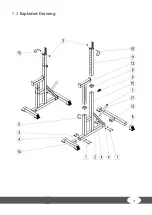 Preview for 21 page of Taurus Barbell Rack X2 Assembly And Operating Instructions Manual