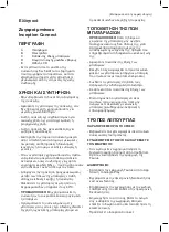 Preview for 21 page of Taurus BS2802CD Instructions For Use Manual