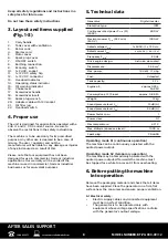 Предварительный просмотр 8 страницы Taurus BT-PG 900 Instruction Manual