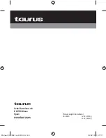 Preview for 60 page of Taurus CA-2002 User Instruction