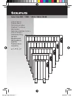 Taurus Cairo Slim 1000 Manual Information preview