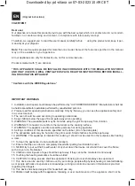 Предварительный просмотр 45 страницы Taurus CIGE5FIXMF Instructions For Use Manual
