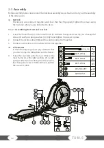 Preview for 12 page of Taurus Crosstrainer FX10.5 Pro Assembly And Operating Instructions Manual