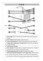 Предварительный просмотр 12 страницы Taurus CUT-40 Operation Manual