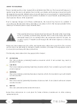 Preview for 6 page of Taurus CVTM2522 Assembly And Operating Instructions Manual