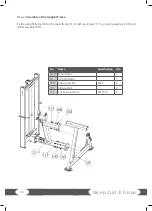 Preview for 16 page of Taurus Dual Pro Bicep Curl & Tricep Assembly And Operating Instructions Manual