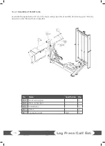 Preview for 16 page of Taurus Dual Pro Leg Press/ Calf Ext Assembly And Operating Instructions Manual