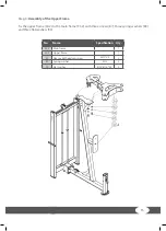 Предварительный просмотр 15 страницы Taurus Dual Pro Pec Fly & Rear Delt Assembly And Operating Instructions Manual