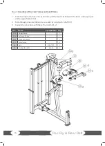 Предварительный просмотр 16 страницы Taurus Dual Pro Pec Fly & Rear Delt Assembly And Operating Instructions Manual