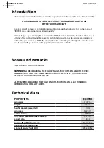 Preview for 10 page of Taurus ELECTRO G2 Flight Manual And Maintenance Manual