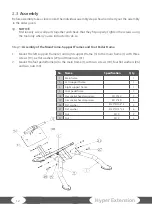 Preview for 12 page of Taurus Elite Hyper Extension Assembly Instructions Manual