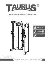 Preview for 1 page of Taurus Elite SEBR7017 Assembly And Operating Instructions Manual