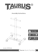 Taurus Elite TF-PTT0266 Assembly Instructions Manual preview