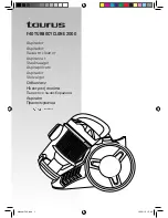 Preview for 1 page of Taurus F40 TURBOCYCLONE 2000 Manual