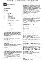 Preview for 8 page of Taurus GST2200 Instructions For Use Manual