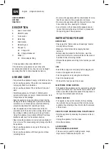 Preview for 7 page of Taurus HB1700X Instructions For Use Manual