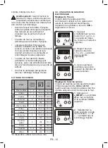 Предварительный просмотр 59 страницы Taurus HM664IXD PYRO Instructions For Use Manual