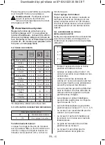 Preview for 55 page of Taurus HM669IXM Instructions For Use Manual