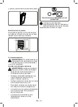 Предварительный просмотр 22 страницы Taurus HM778WHD Instructions For Use Manual