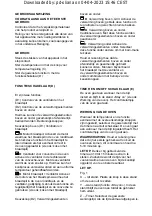 Preview for 32 page of Taurus HORIZON 45 Instructions For Use Manual