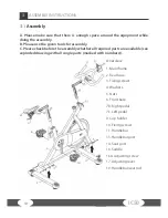 Preview for 10 page of Taurus Indoor Cycle IC50 Assembly And Operating Instructions Manual