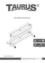 Preview for 1 page of Taurus KHS 20 Assembly Instructions Manual