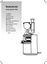 Taurus LIQUAJUICE PRO Manual preview