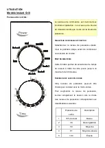 Предварительный просмотр 38 страницы Taurus LUXUS GRILL Manual