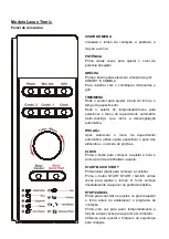 Предварительный просмотр 55 страницы Taurus LUXUS GRILL Manual