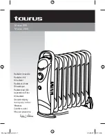 Предварительный просмотр 1 страницы Taurus Masai 800 Manual