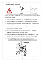 Предварительный просмотр 19 страницы Taurus MIG 280 PLUS Operation Manual