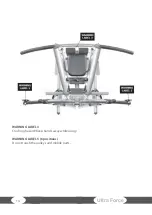 Предварительный просмотр 14 страницы Taurus Multi-gym UltraForce Assembly And Operating Instruction