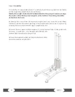 Предварительный просмотр 16 страницы Taurus Multi-gym WS7 Assembly And Operating Instructions Manual