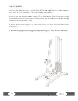 Preview for 18 page of Taurus Multi-gym WS7 Assembly And Operating Instructions Manual