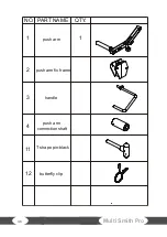 Preview for 46 page of Taurus Multi Smith Pro Assembly And Operating Instructions Manual