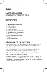 Preview for 23 page of Taurus PERFECT COMPLET PRO Instructions For Use Manual