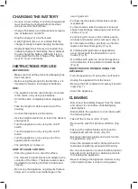 Предварительный просмотр 12 страницы Taurus PERFECT COMPLET Manual