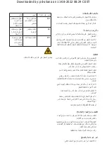 Preview for 141 page of Taurus PLEASANT WATER PUMP Instructions For Use Manual