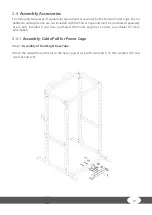 Предварительный просмотр 19 страницы Taurus Power Cage Premium Assembly Instructions Manual