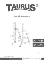 Предварительный просмотр 1 страницы Taurus Pro TF-RK6102 Assembly Instructions Manual