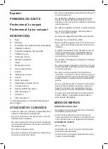 Предварительный просмотр 4 страницы Taurus PROFESSIONAL 3 COMPACT Manual