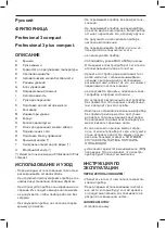 Preview for 34 page of Taurus PROFESSIONAL 3 COMPACT Manual