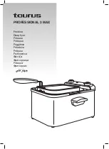 Preview for 1 page of Taurus PROFESSIONAL 3 MAX Instructions For Use Manual