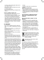 Preview for 12 page of Taurus PROFESSIONAL 3 MAX Instructions For Use Manual