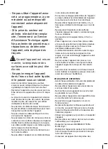 Preview for 14 page of Taurus PROFESSIONAL 3 MAX Instructions For Use Manual