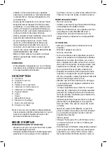 Preview for 15 page of Taurus PROFESSIONAL 3 MAX Instructions For Use Manual