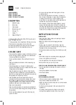 Preview for 9 page of Taurus ROBOT 750 EASY Instructions For Use Manual