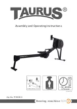 Taurus ROW-X Assembly And Operating Instructions Manual preview