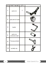 Preview for 46 page of Taurus SEBR2726 Assembly And Operating Instructions Manual